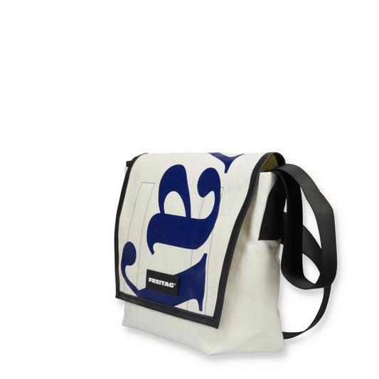 F14 DEXTER - Freitag (White with blue text)