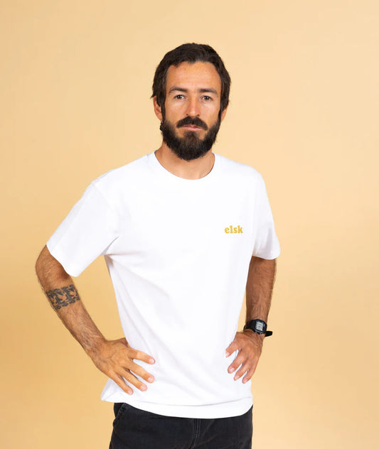 HORIZON BP MEN'S BRUSHED T-SHIRT OPTIC WHITE - RES-RES