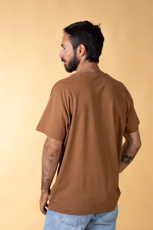 Earth Karma Brushed T-Shirt /Hazel Brown