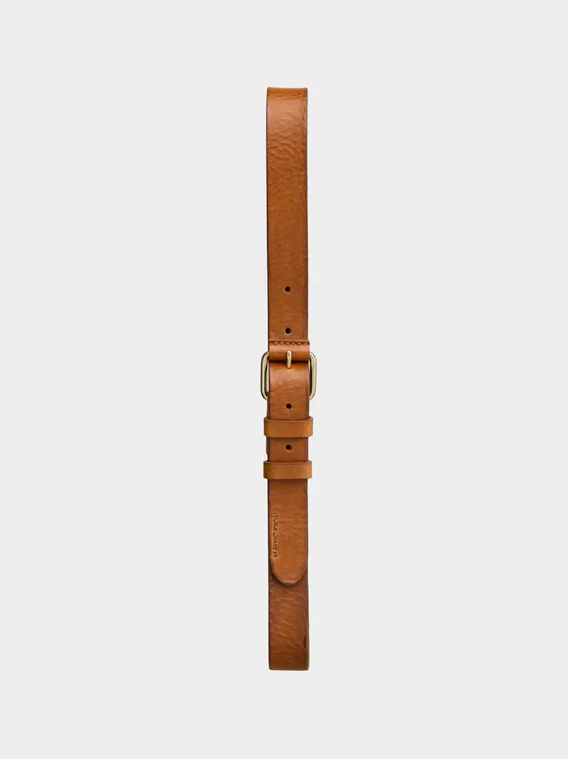 Dwayne Leather Belt Toffee Brown - RES-RES