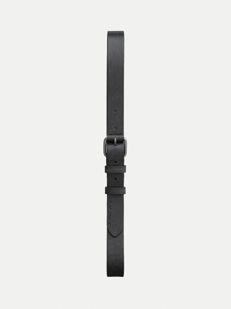 Dwayne Leather Belt Black - RES-RES