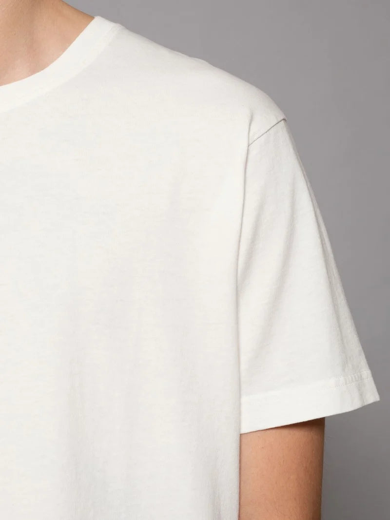 Uno T-shirt Chalk White - Nudie Jeans - RES-RES