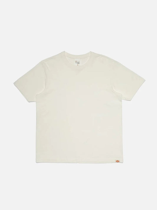 Uno T-shirt Chalk White - Nudie Jeans - RES-RES