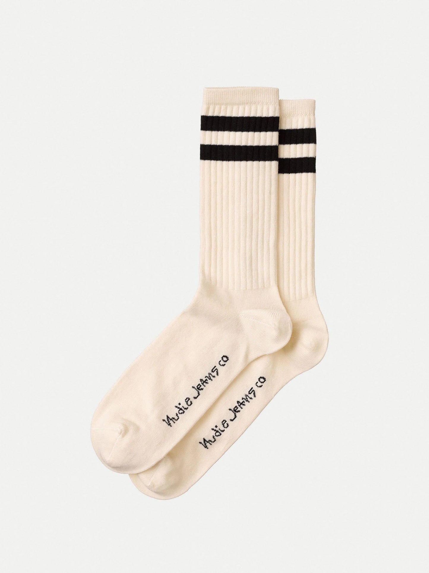 Amundsson Sport Sock (W04/OffWhite) - Nudie Jeans - RES-RES