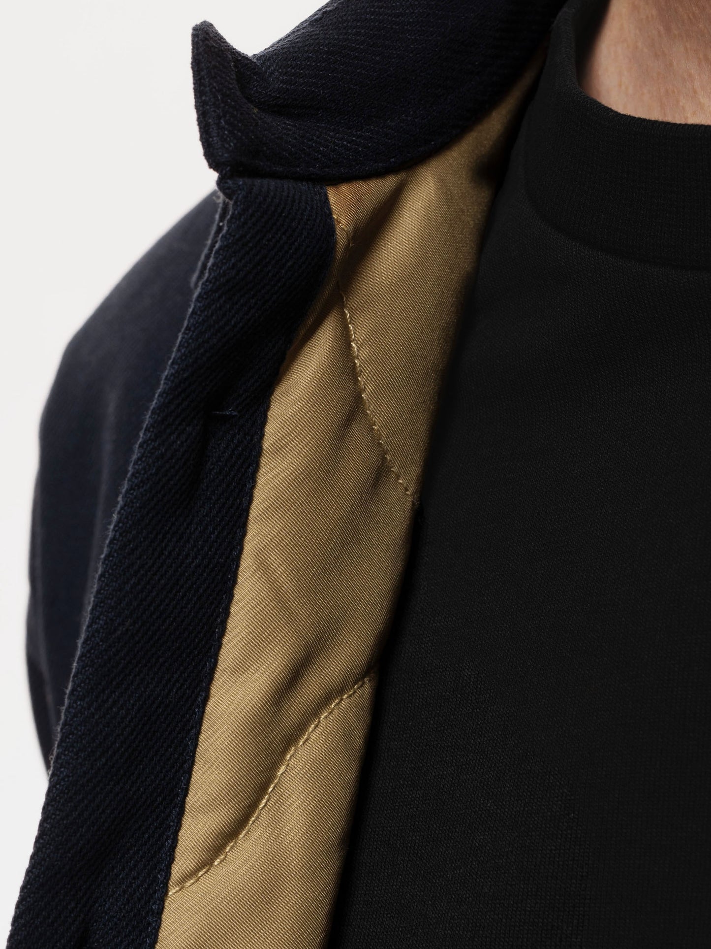 Glenn Padded Shirt (Navy) - Nudie Jeans