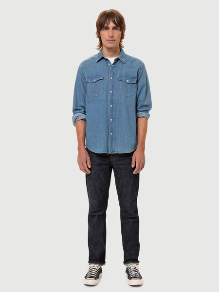 George (Another Kind Of Blue Denim) Shirt - Nudie Jeans