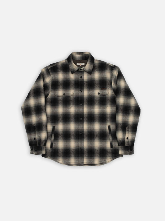 Glenn Padded Shirt (Shadow Checkered) - Nudie Jeans