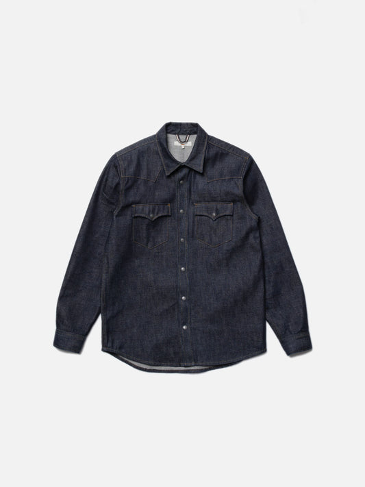 George Ace Selvage Denim Shirt - Nudie Jeans