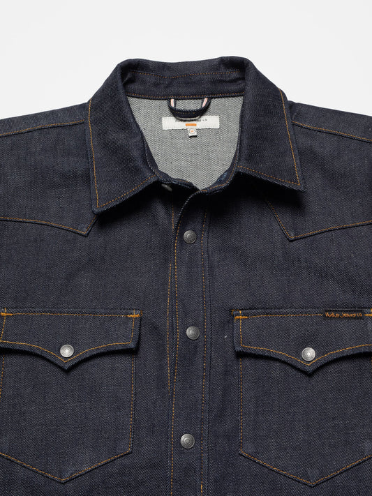 George Ace Selvage Denim Shirt - Nudie Jeans