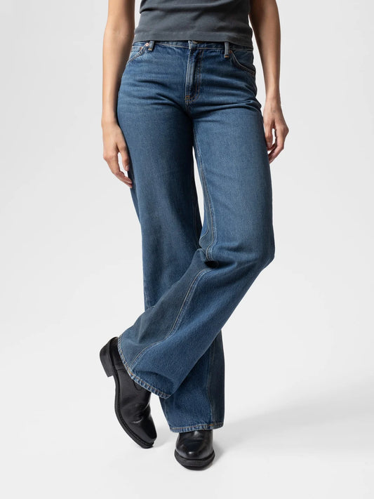 Wide Heidi (Blue Days Gusset) - Nudie Jeans