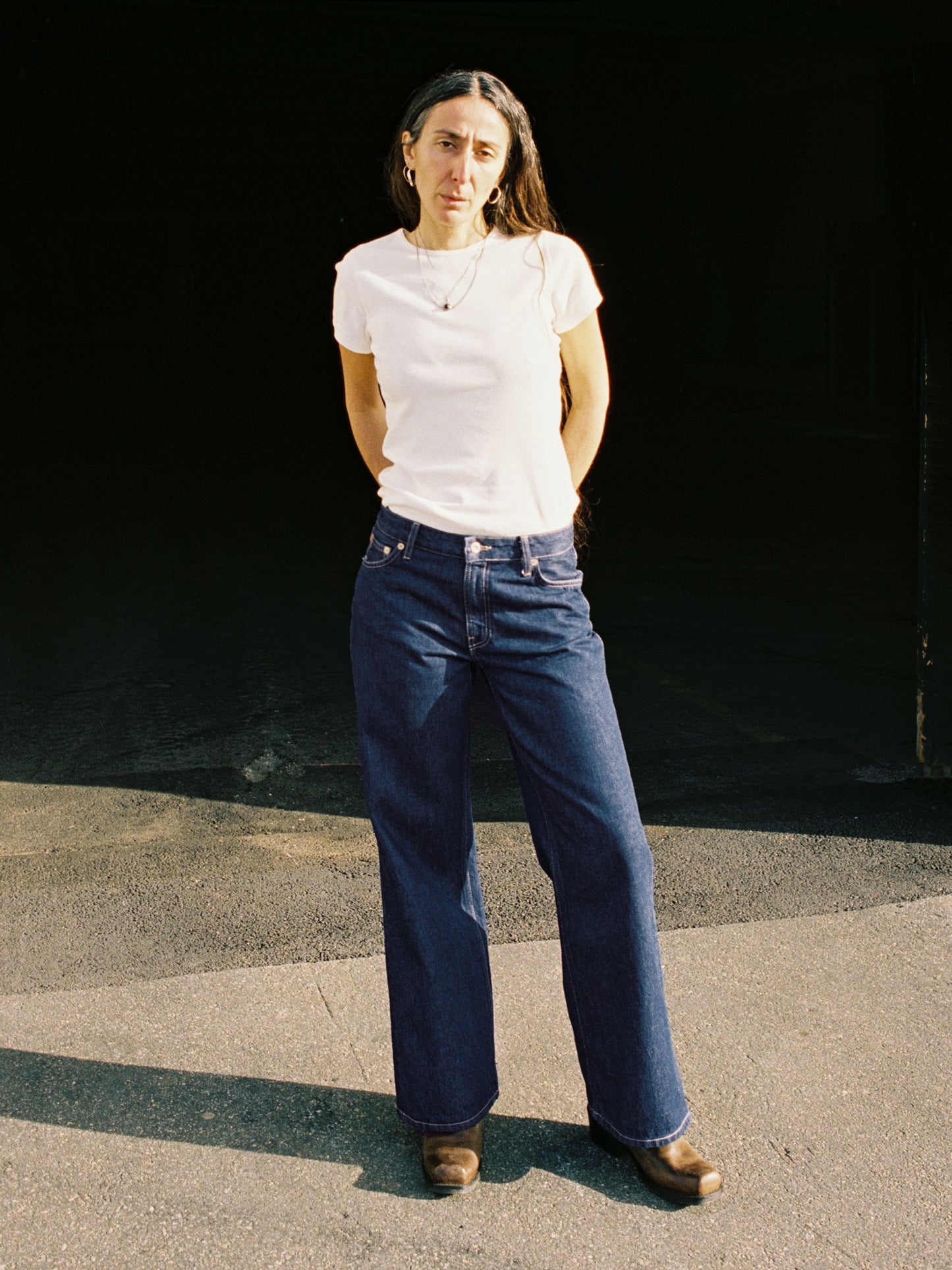 Wide Heidi Classic Blue - Nudie Jeans