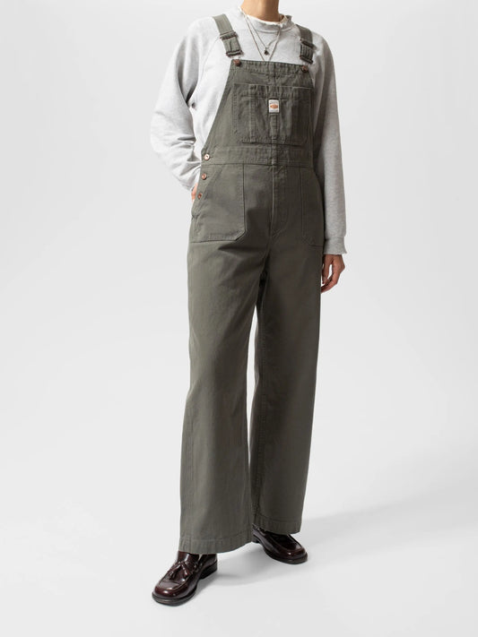 Clara Duck Canvas Dungarees - Nudie Jeans