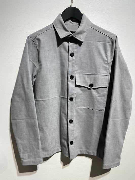 Made In Denmark Overshirt (Stone Grey) - Klaus Samsøe