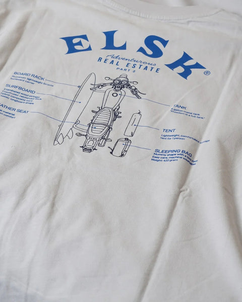 Single Estate T-shirt (Vapor grey) - ELSK