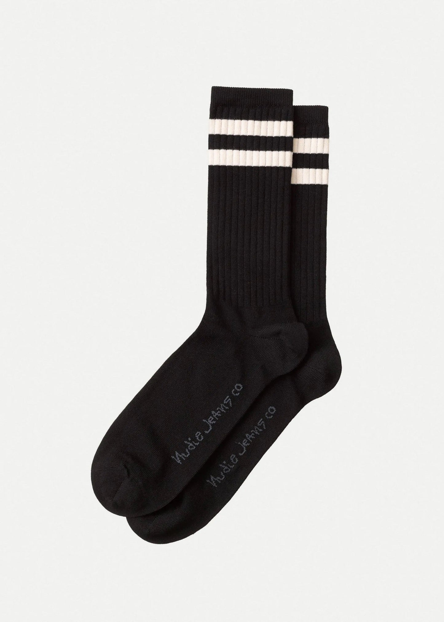 Amundsson Sport Sock (B01/Black) - Nudie Jeans