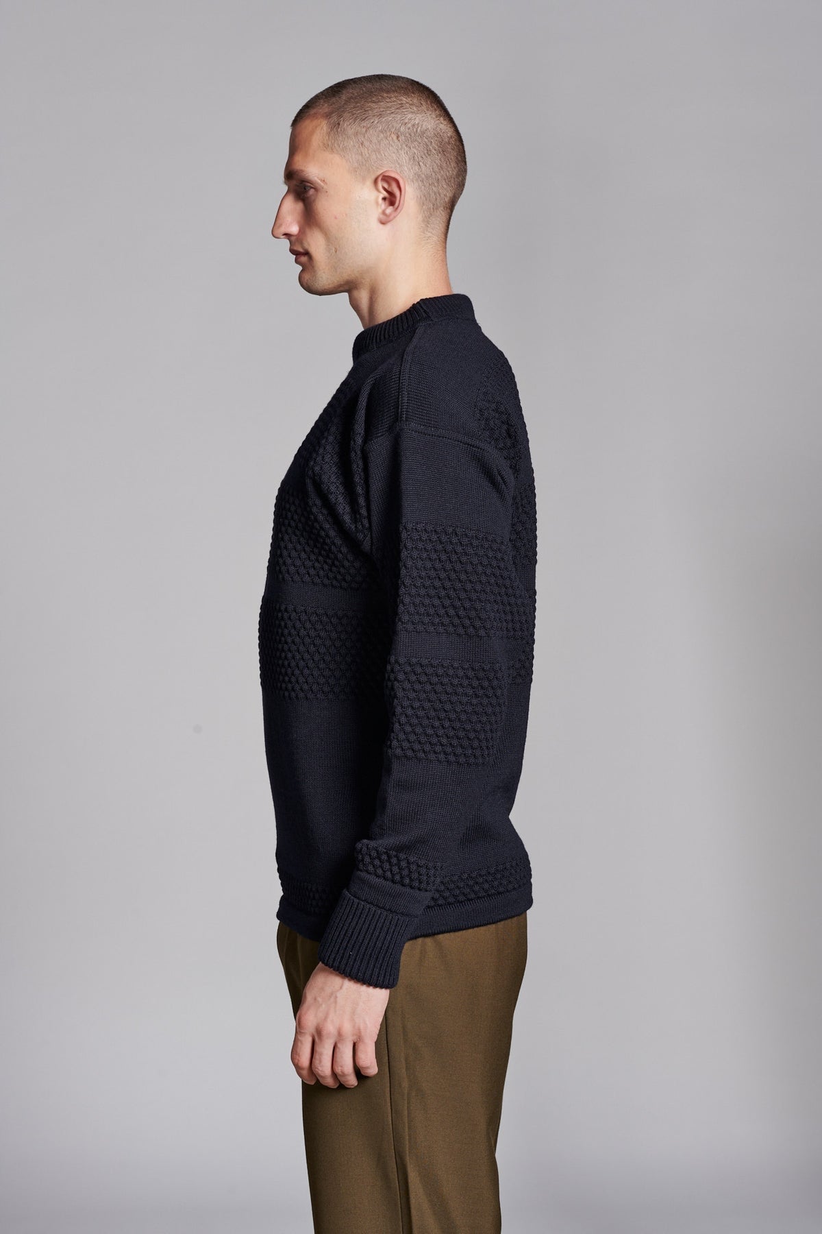 Fisherman Crew Neck (Marineblå) - SNS Herning