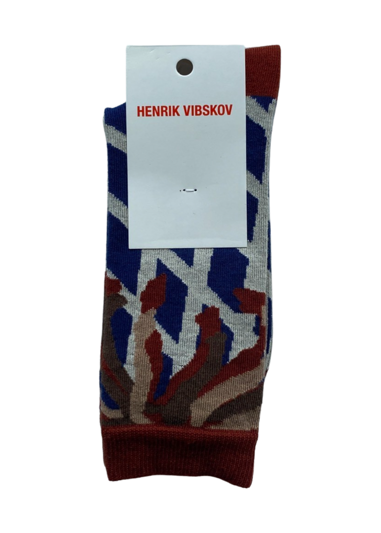 Spotlight Sokker (Navy Res Fog) - Henrik Vibskov