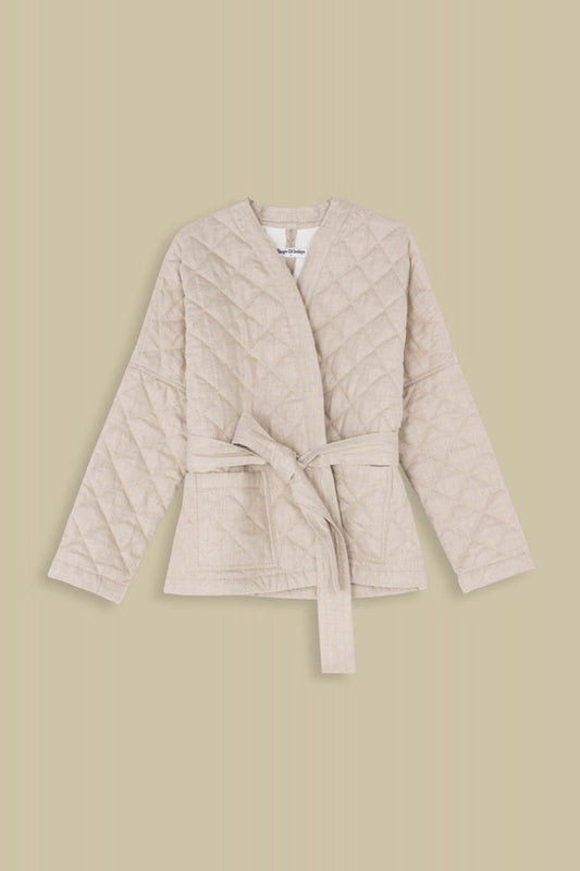 Ophelia Naturlig Hamp Jakke - Kings Of Indigo