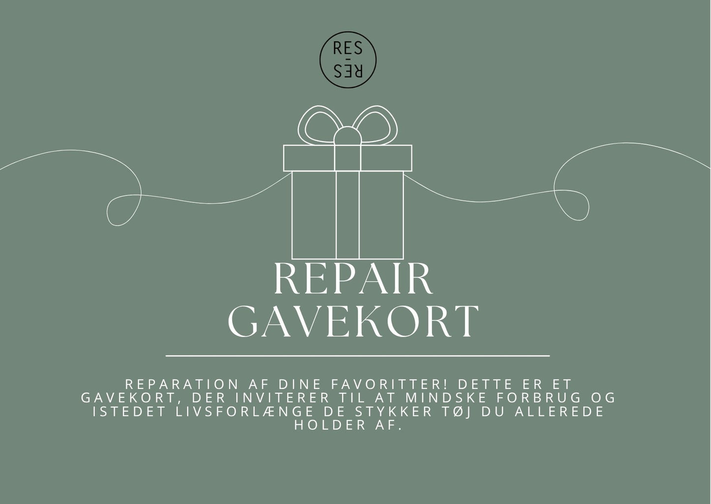 REPAIR STUDIO Gavekort
