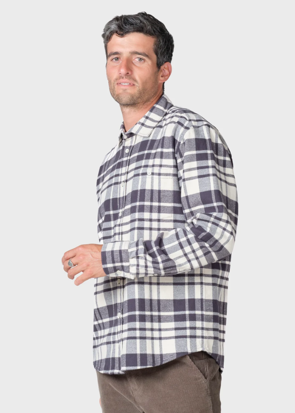 Scott Shirt (Navy/Cream) - Klitmøller Collective