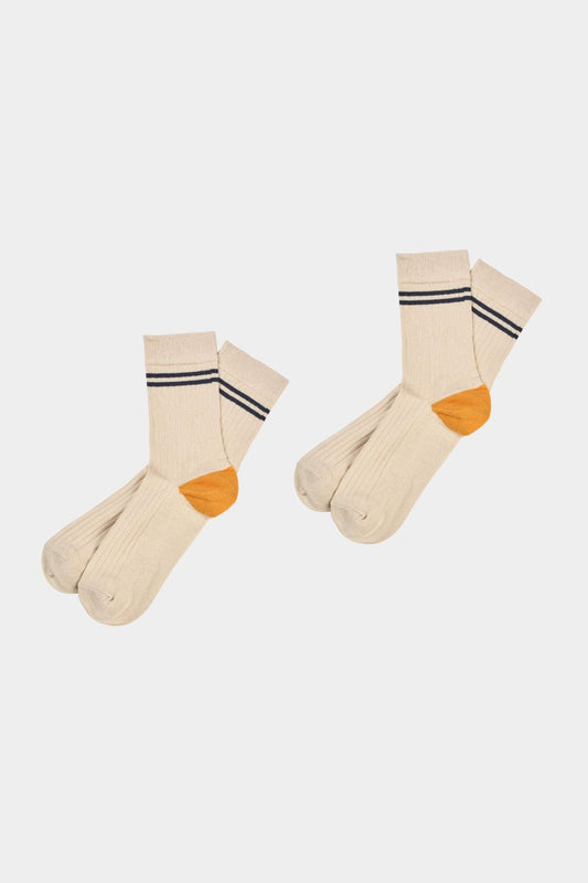 Tennis Socks (Ecru) - FUB