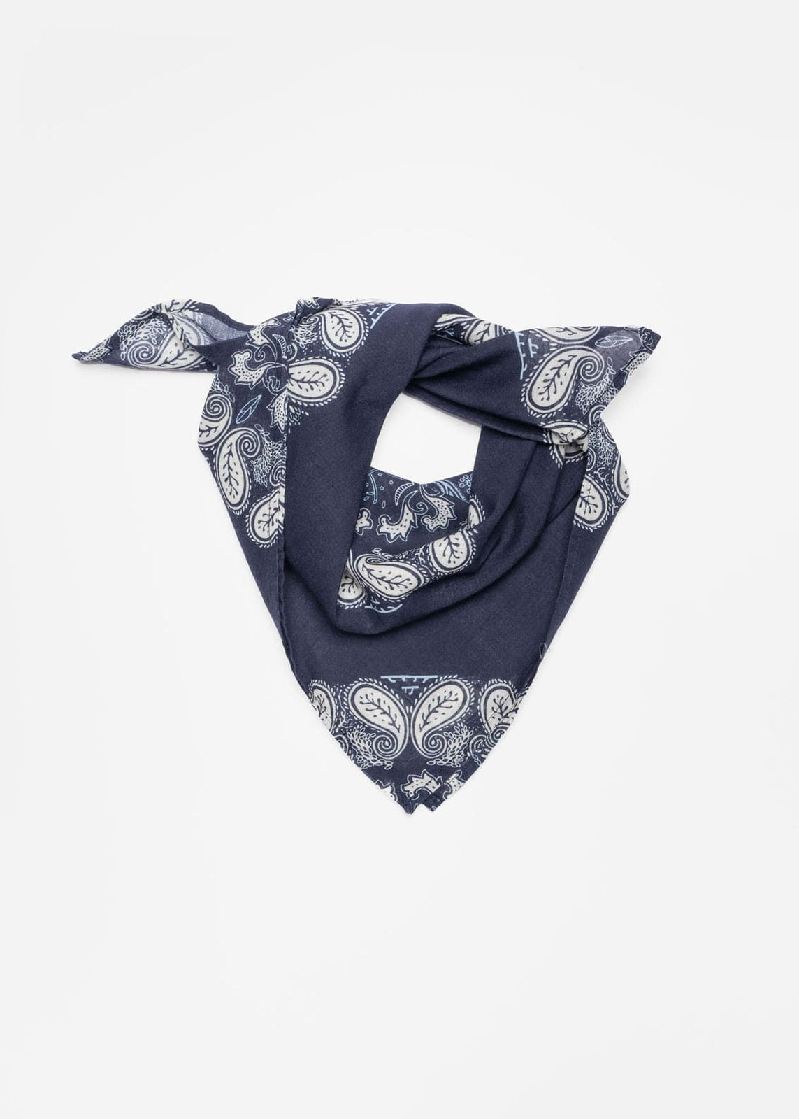 Ingrid Bandana Paisley (Navy) - Nudie Jeans - RES-RES
