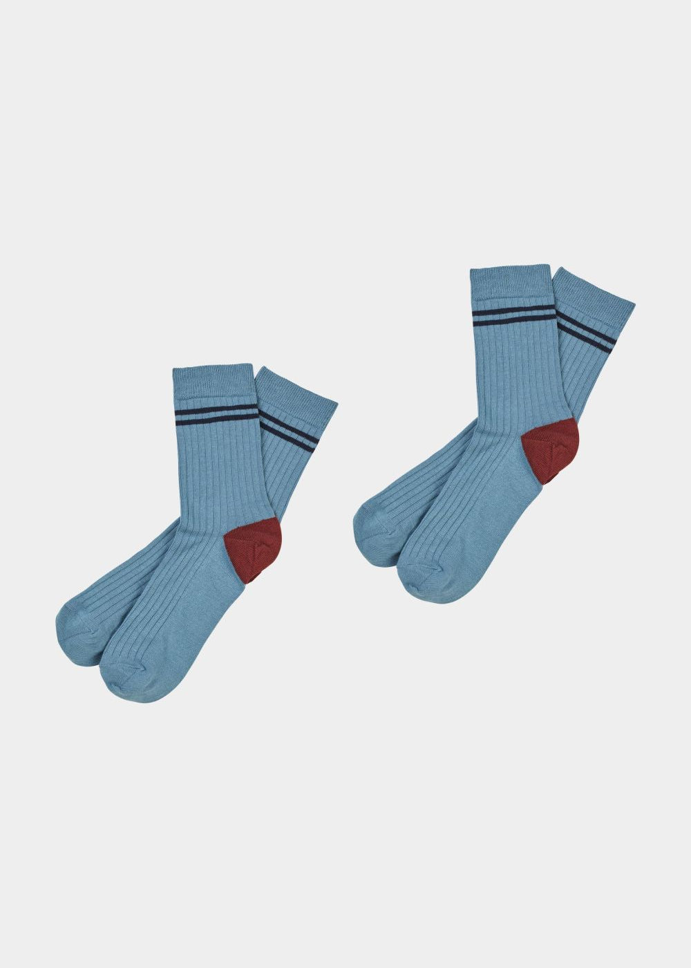 Tennis Socks (Washed Indigo) - FUB
