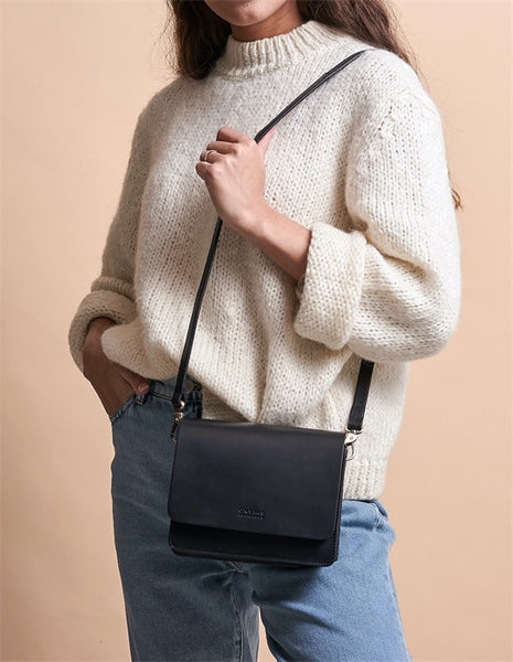 Audrey Mini Classic Leather (Black) - O My Bag