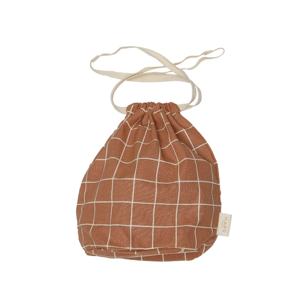 Multi Bag (Terracotta Check) - Haps Nordic