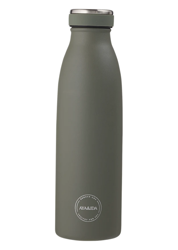 Drikkeflaske 500 ml (Tropisk Grøn) - Aya&ida