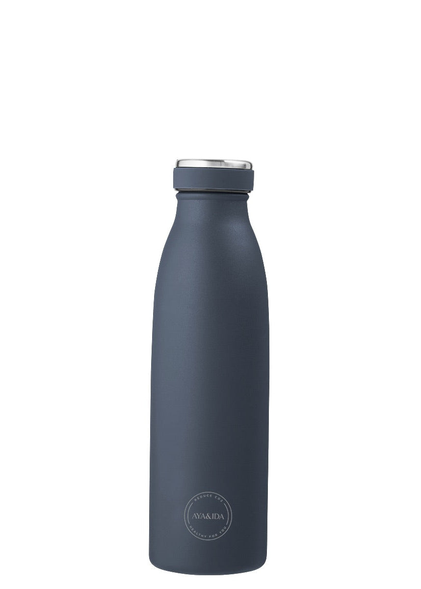 Drikkeflaske 500 ml (Marineblå) - AYA&IDA