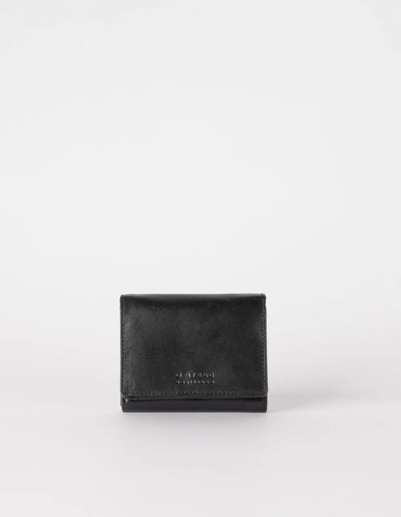 Ollie Wallet(Black Classic Leather) - O My Bag