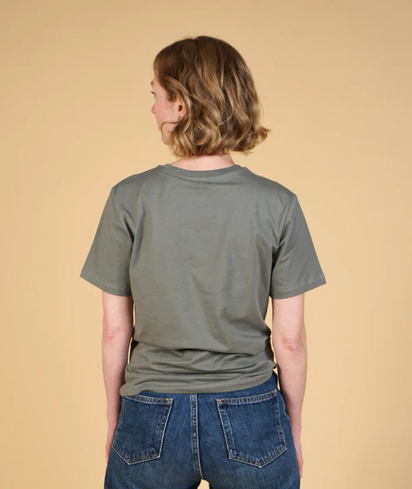 Signed Women's Casual T-Shirt (Balsam) - ELSK