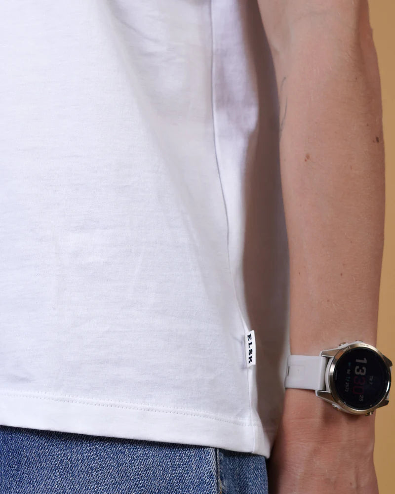 BASIC WOMEN'S CLASSIC T-SHIRT OPTIC WHITE - RES-RES