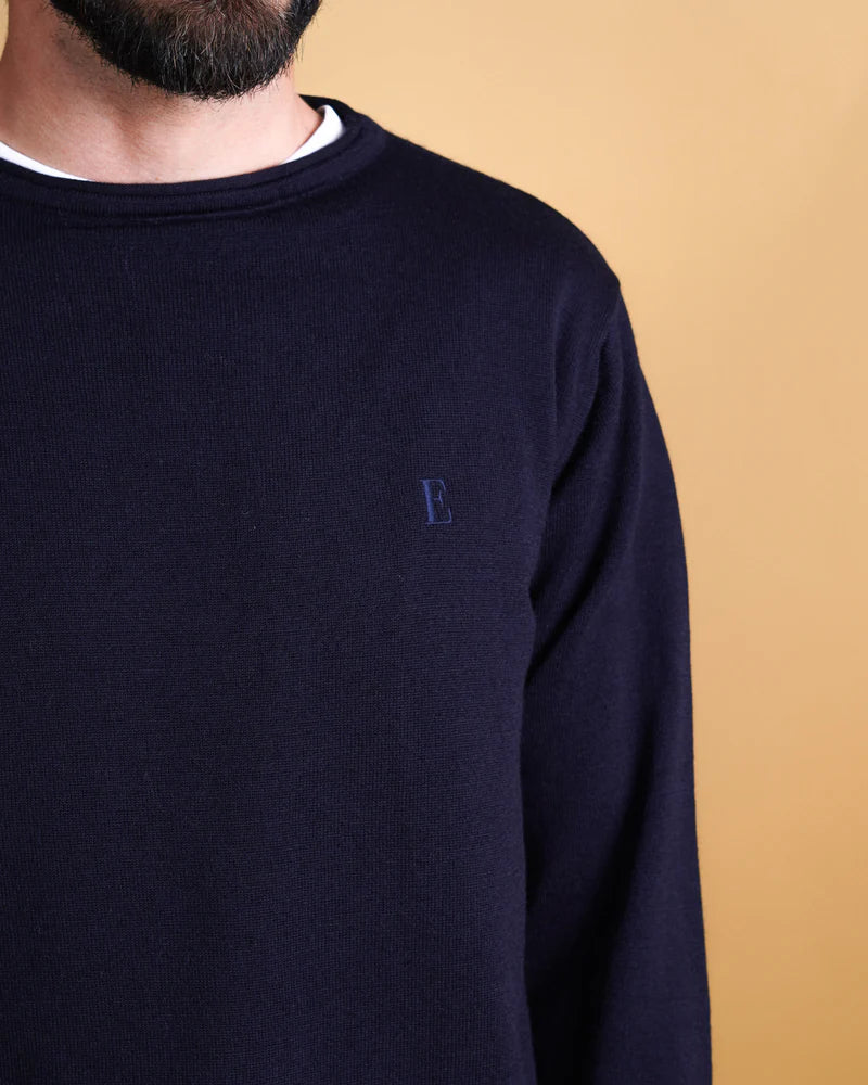 HYBRID MEN'S DOUBLE KNIT DARK NAVY - RES-RES