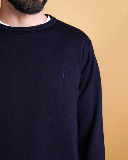 HYBRID MEN'S DOUBLE KNIT DARK NAVY - RES-RES