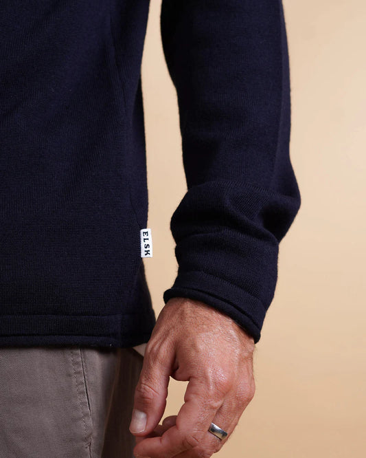 HYBRID MEN'S DOUBLE KNIT DARK NAVY - RES-RES