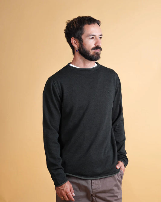HYBRID MEN'S DOUBLE KNIT DARK GREEN - RES-RES