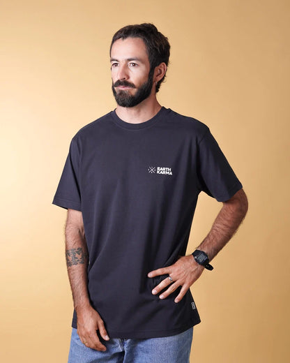 Earth Karma Brushed T-Shirt /Black