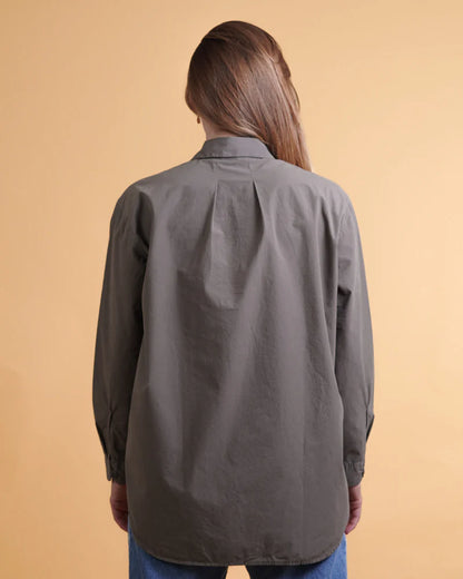POPLIN WOMEN'S SHIRT MOSSY BARK - RES-RES