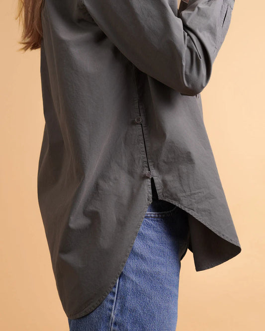 POPLIN WOMEN'S SHIRT MOSSY BARK - RES-RES