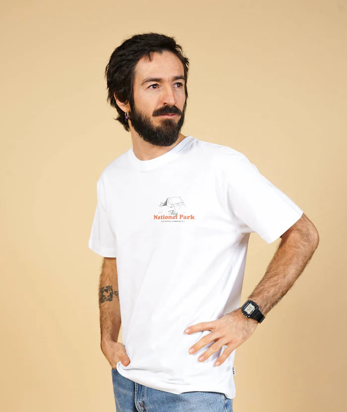 National Park CH Men's Brushed T-shirt - ELSK