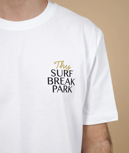 Surf Park BP Men's T-shirt (Optic White) - ELSK