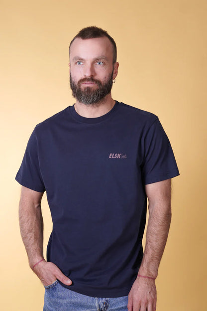 Goods BP Men's Brushed T-Shirt /Dark Navy