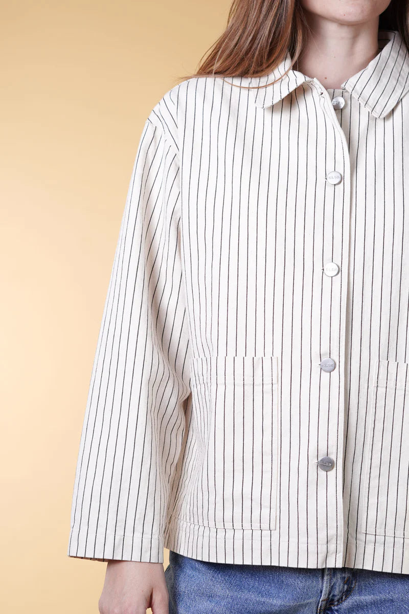 EASE WOMEN'S OVERSHIRT ECRU/EARTH - RES-RES