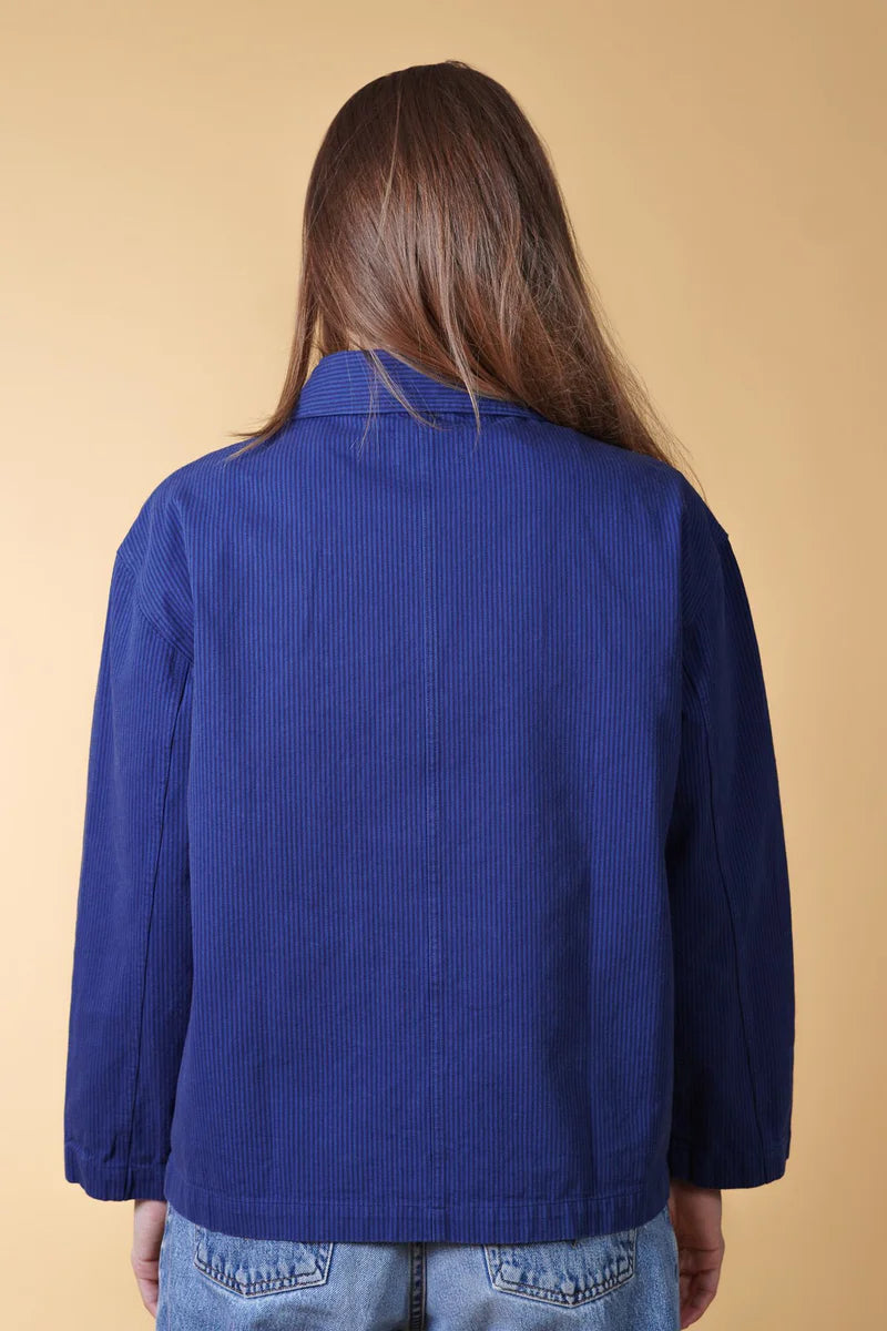 EASE WOMEN'S OVERSHIRT COBALT/NAVY - RES-RES