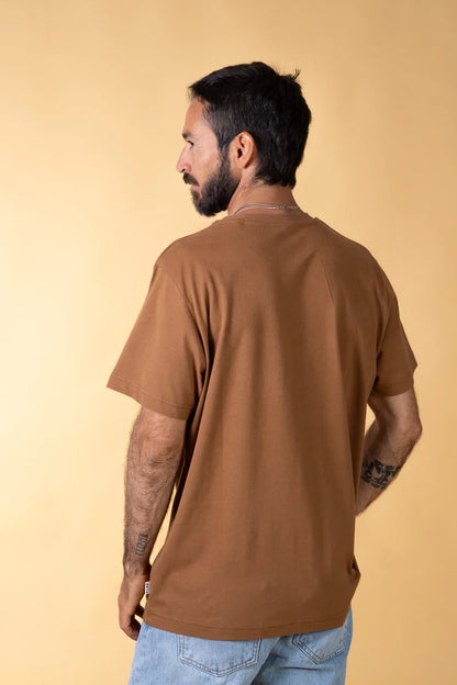 Earth Karma Brushed T-Shirt /Hazel Brown