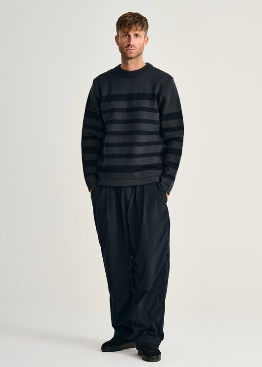 Given-III Crew Neck (Molten Grey) - S.N.S Herning