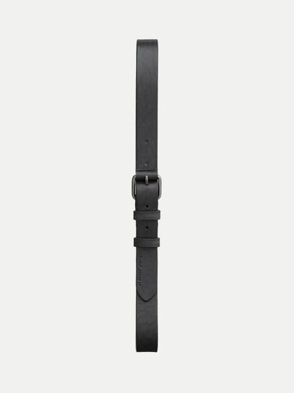 Dwayne Leather Belt Black - RES-RES