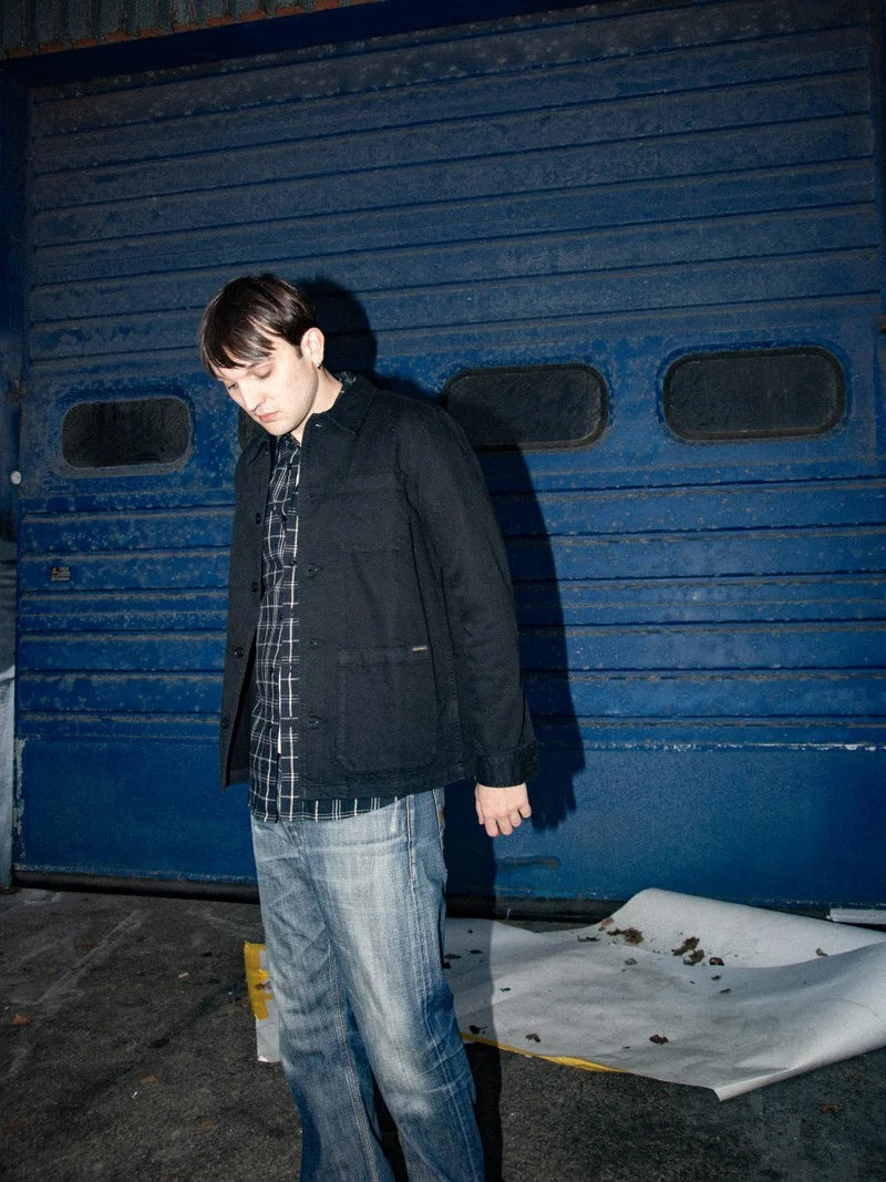 Barney Worker Jacket Black - Nudie Jeans - RES-RES